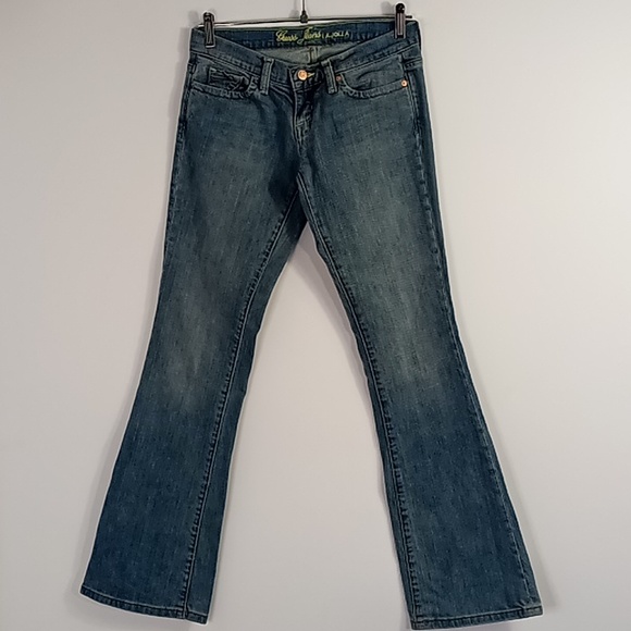 Guess Jeans La Jolla Low Rise Bootcut Light Blue Jeans 27 - Picture 5 of 16